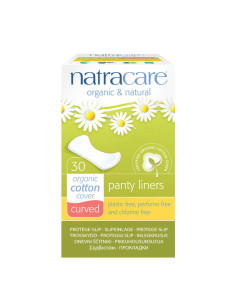 Salvaslip curvado Bio 30 unidades Natracare